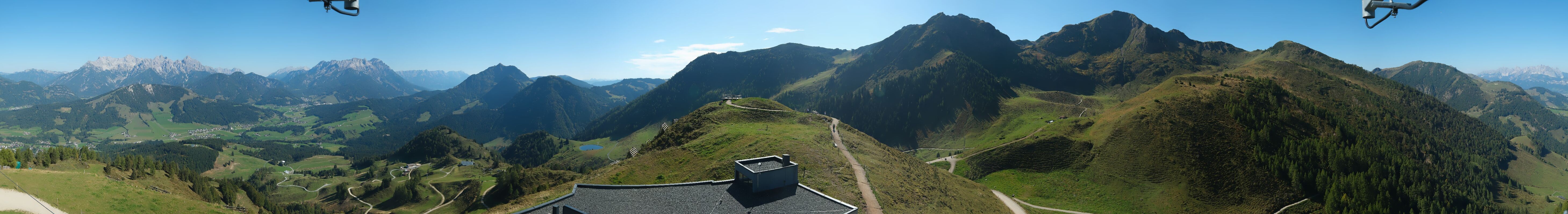 Archiv Foto Webcam Panorama vom Lärchfilzkogel 1645m