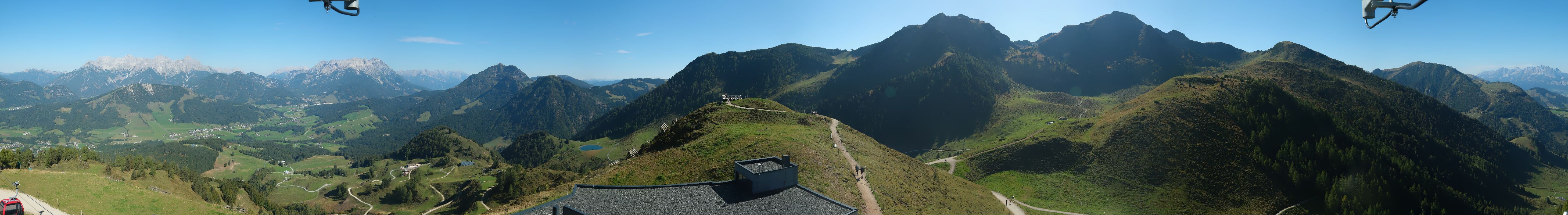 Archiv Foto Webcam Panorama vom Lärchfilzkogel 1645m