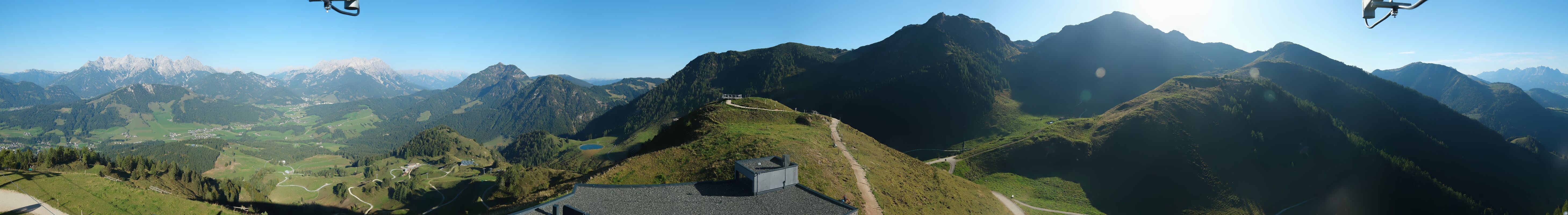 Archiv Foto Webcam Panorama vom Lärchfilzkogel 1645m