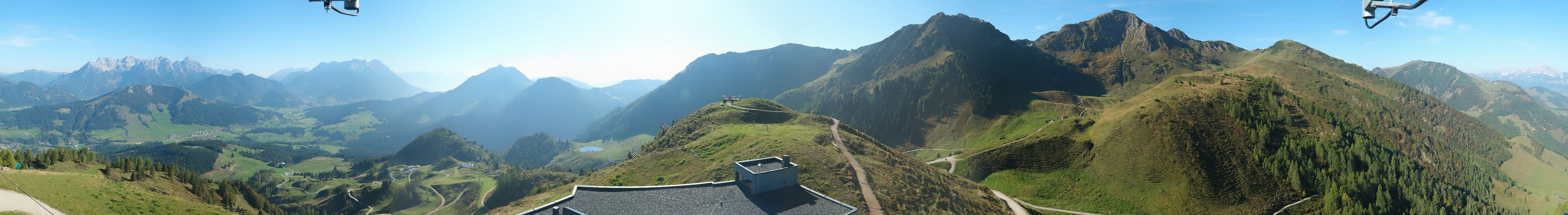 Archiv Foto Webcam Panorama vom Lärchfilzkogel 1645m