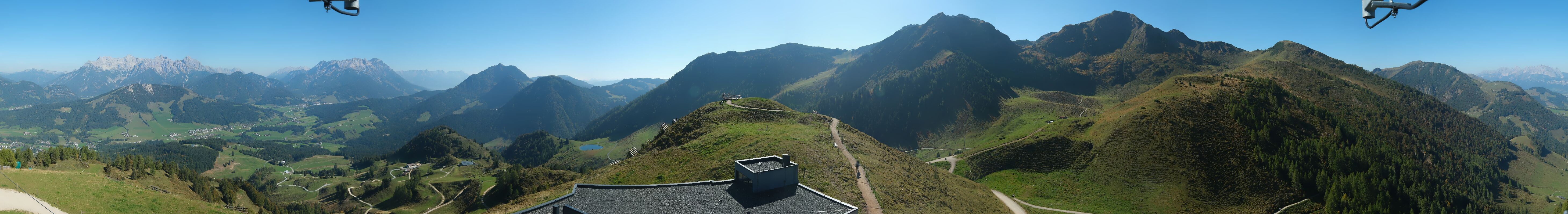 Archiv Foto Webcam Panorama vom Lärchfilzkogel 1645m