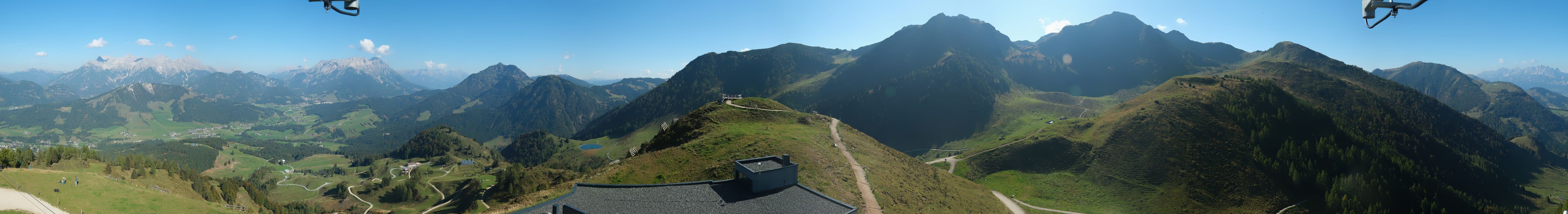 Archiv Foto Webcam Panorama vom Lärchfilzkogel 1645m