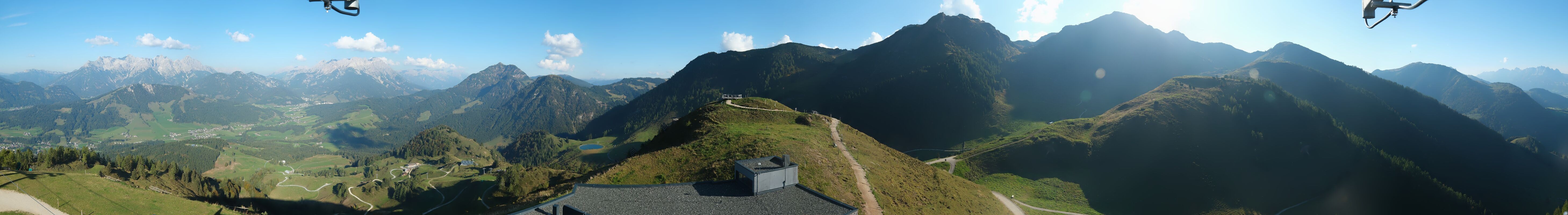Archiv Foto Webcam Panorama vom Lärchfilzkogel 1645m