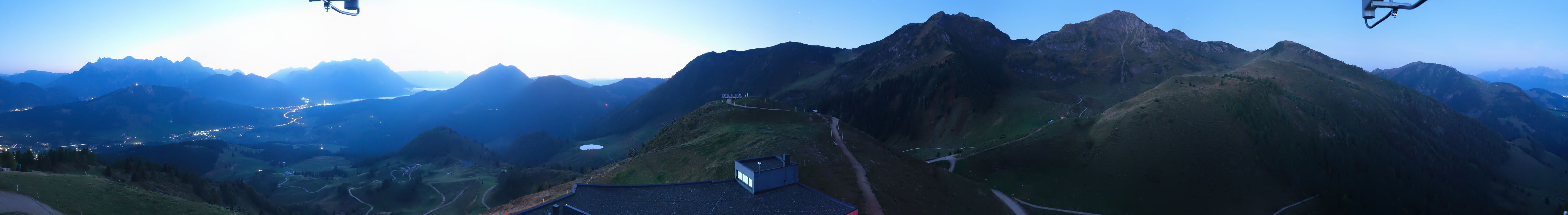 Archiv Foto Webcam Panorama vom Lärchfilzkogel 1645m