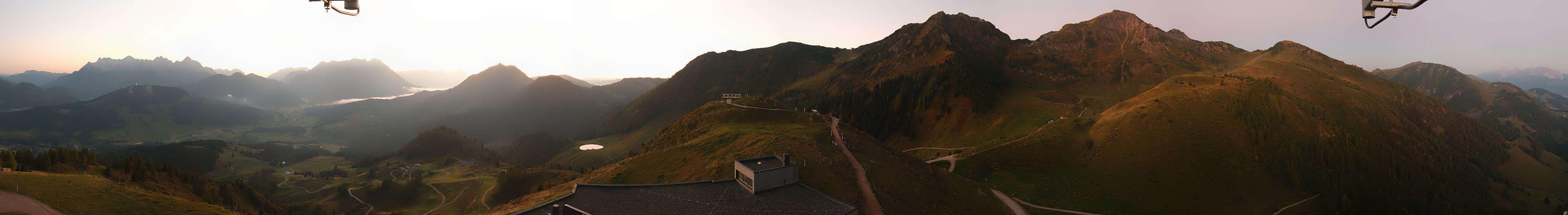 Archiv Foto Webcam Panorama vom Lärchfilzkogel 1645m