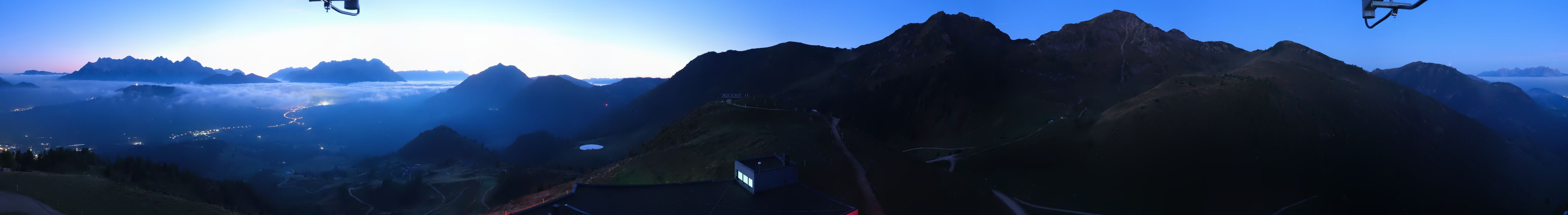 Archiv Foto Webcam Panorama vom Lärchfilzkogel 1645m