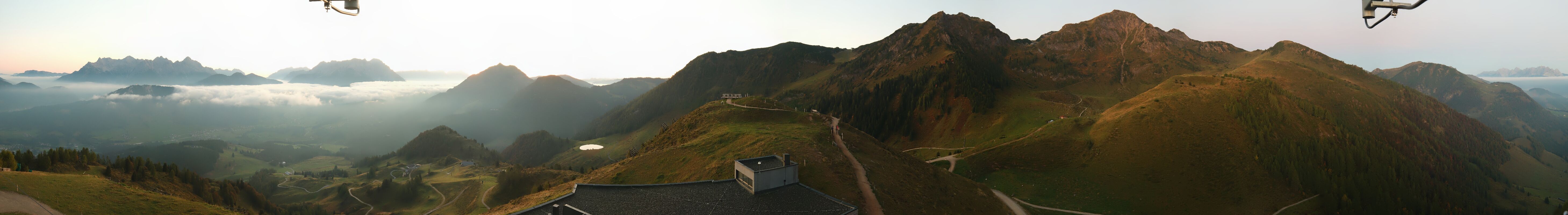 Archiv Foto Webcam Panorama vom Lärchfilzkogel 1645m