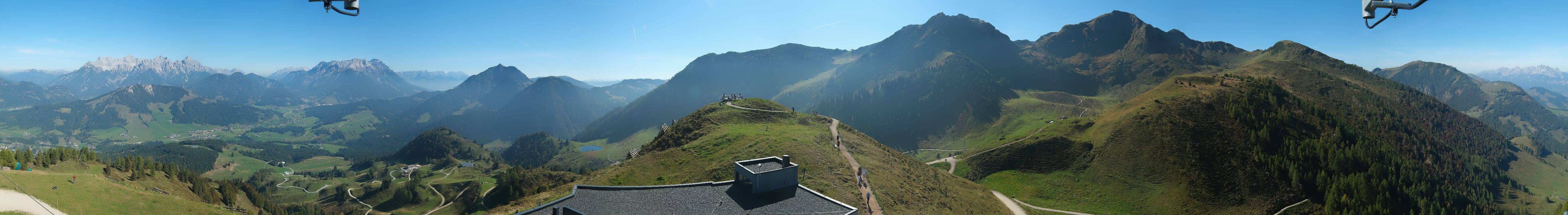Archiv Foto Webcam Panorama vom Lärchfilzkogel 1645m