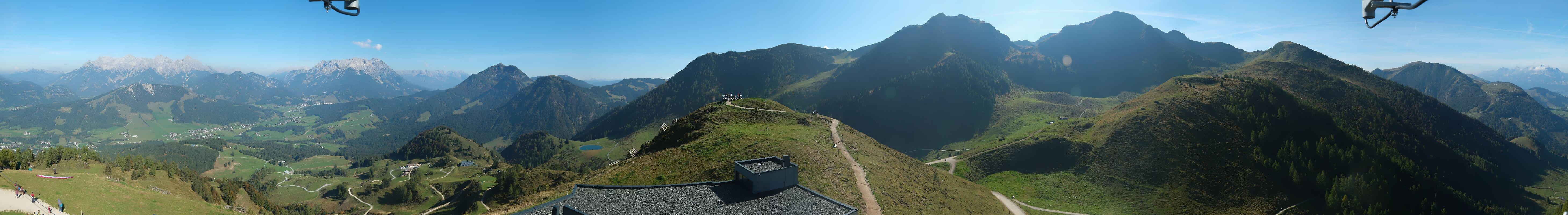 Archiv Foto Webcam Panorama vom Lärchfilzkogel 1645m