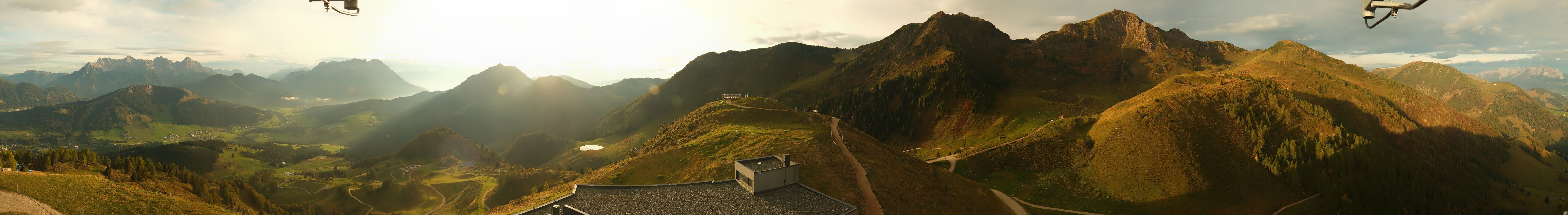 Archiv Foto Webcam Panorama vom Lärchfilzkogel 1645m