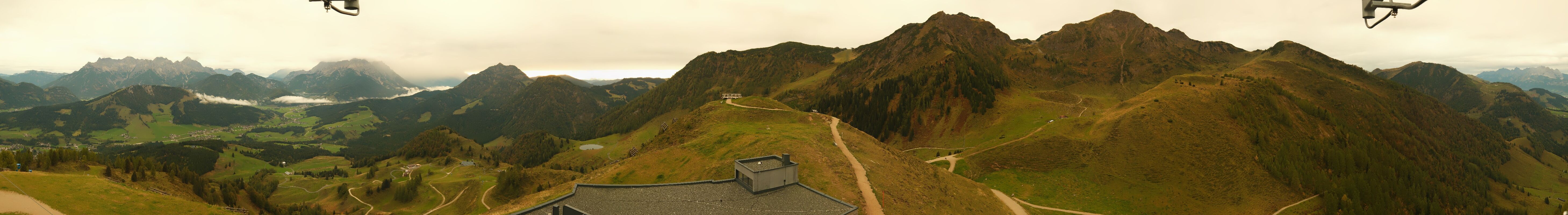 Archiv Foto Webcam Panorama vom Lärchfilzkogel 1645m