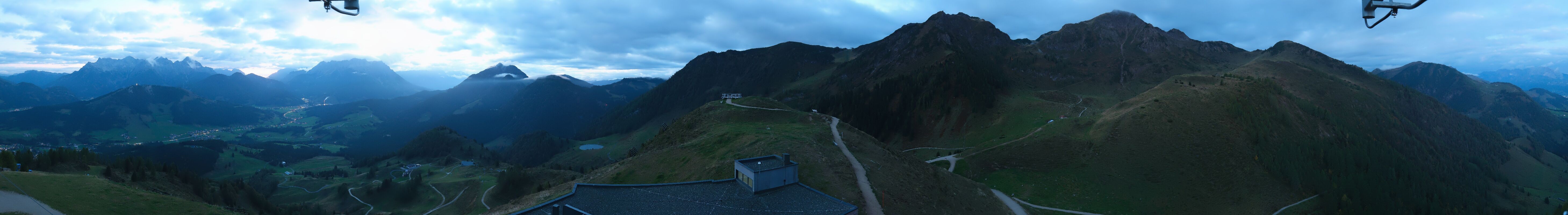 Archiv Foto Webcam Panorama vom Lärchfilzkogel 1645m