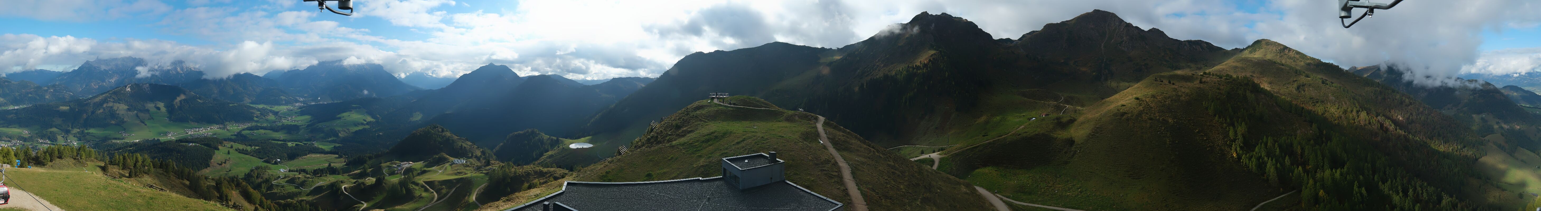 Archiv Foto Webcam Panorama vom Lärchfilzkogel 1645m