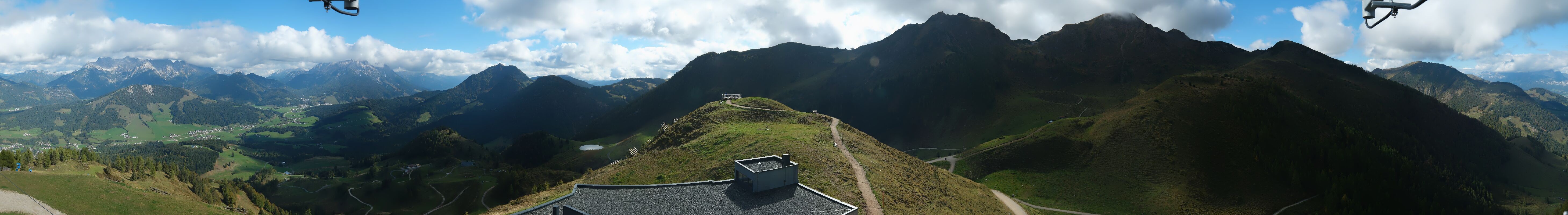 Archiv Foto Webcam Panorama vom Lärchfilzkogel 1645m