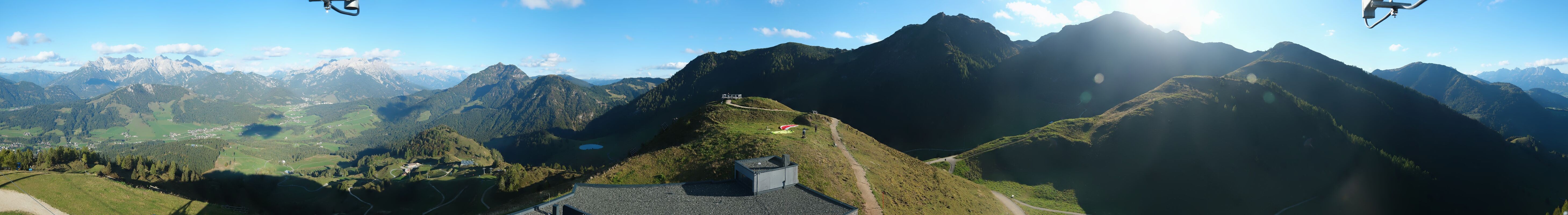 Archiv Foto Webcam Panorama vom Lärchfilzkogel 1645m
