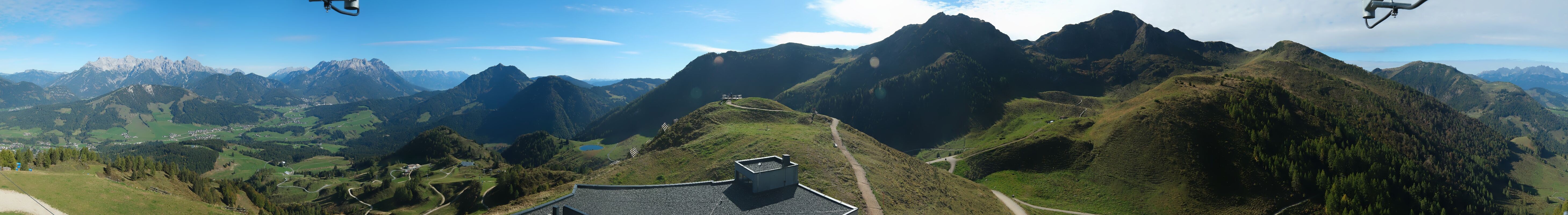 Archiv Foto Webcam Panorama vom Lärchfilzkogel 1645m