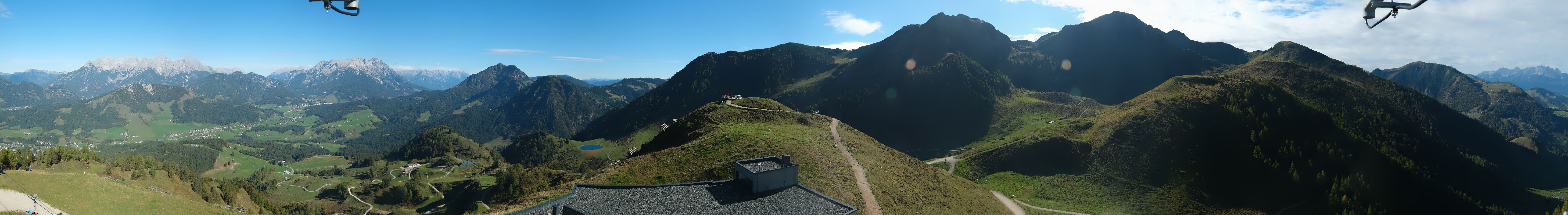 Archiv Foto Webcam Panorama vom Lärchfilzkogel 1645m
