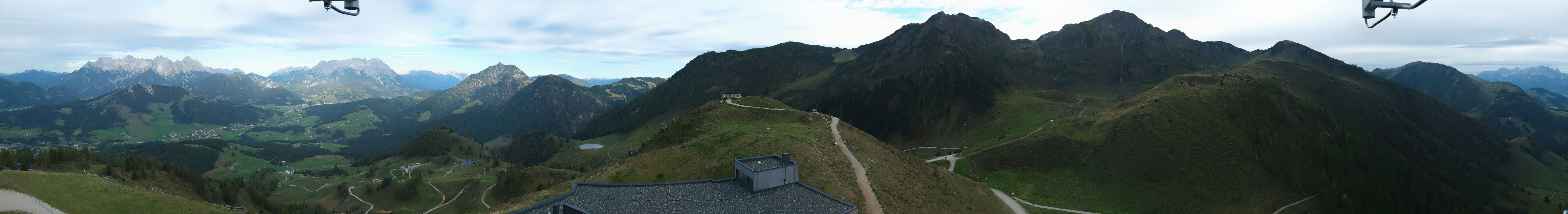 Archiv Foto Webcam Panorama vom Lärchfilzkogel 1645m