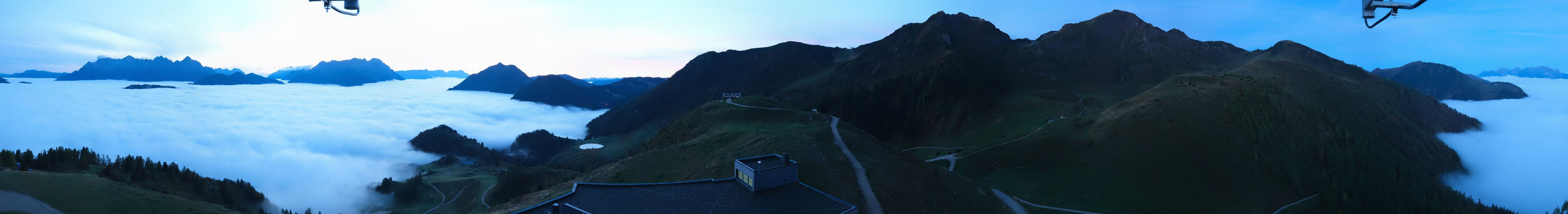 Archiv Foto Webcam Panorama vom Lärchfilzkogel 1645m