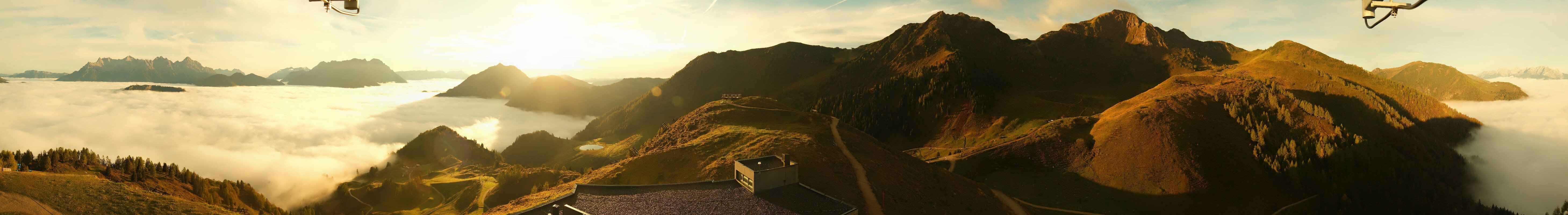 Archiv Foto Webcam Panorama vom Lärchfilzkogel 1645m