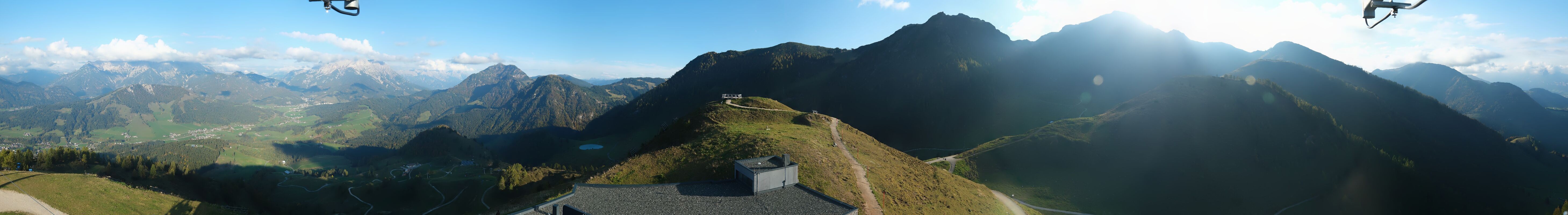 Archiv Foto Webcam Panorama vom Lärchfilzkogel 1645m