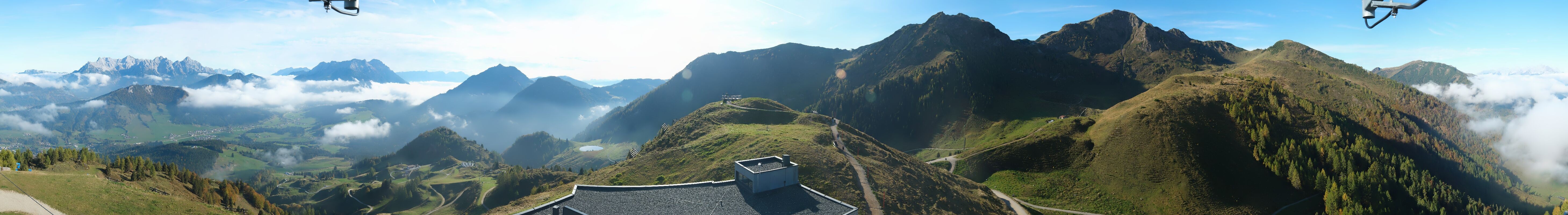 Archiv Foto Webcam Panorama vom Lärchfilzkogel 1645m