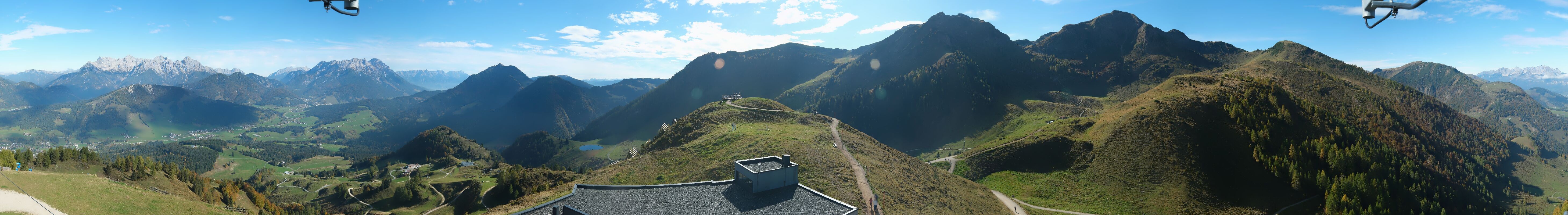 Archiv Foto Webcam Panorama vom Lärchfilzkogel 1645m
