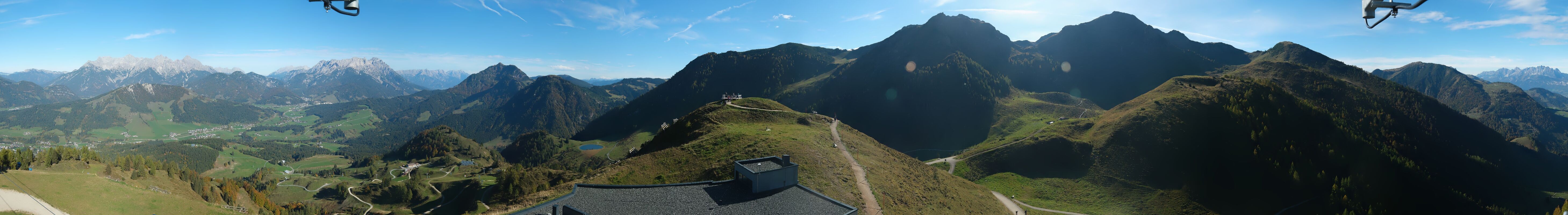 Archiv Foto Webcam Panorama vom Lärchfilzkogel 1645m