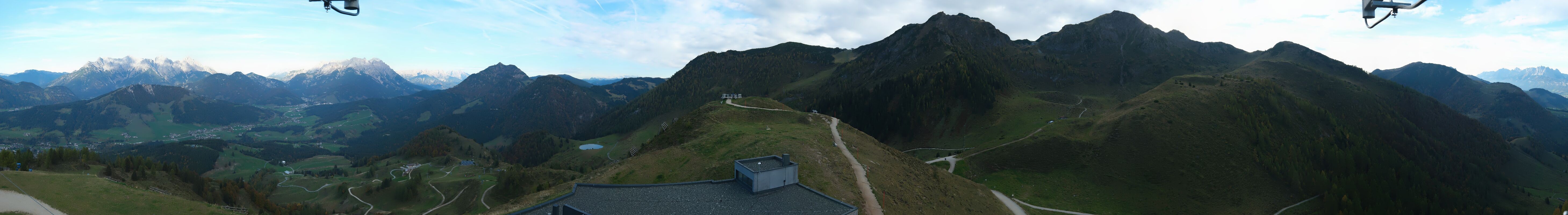Archiv Foto Webcam Panorama vom Lärchfilzkogel 1645m