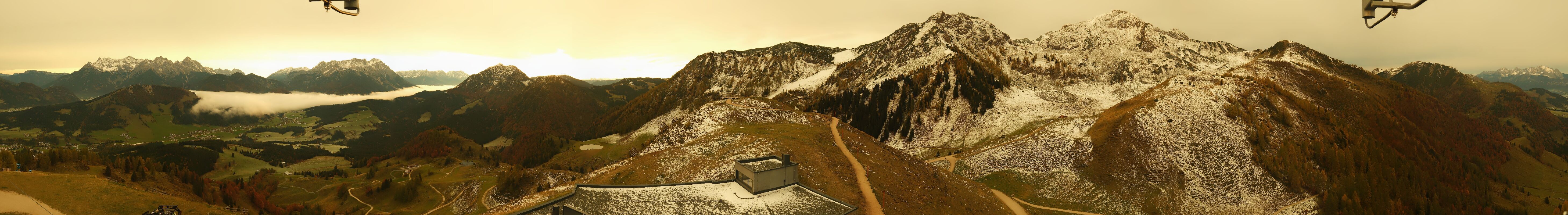 Archiv Foto Webcam Panorama vom Lärchfilzkogel 1645m