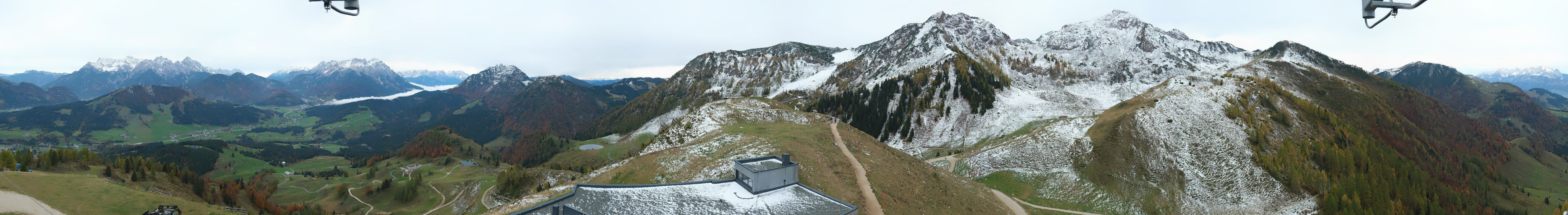 Archiv Foto Webcam Panorama vom Lärchfilzkogel 1645m