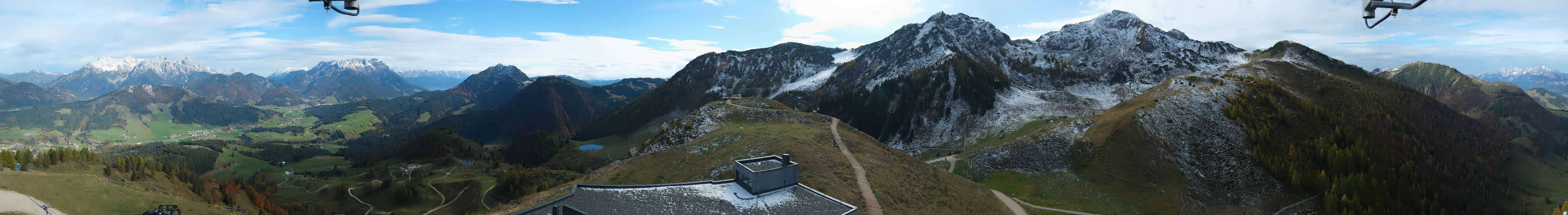 Archiv Foto Webcam Panorama vom Lärchfilzkogel 1645m