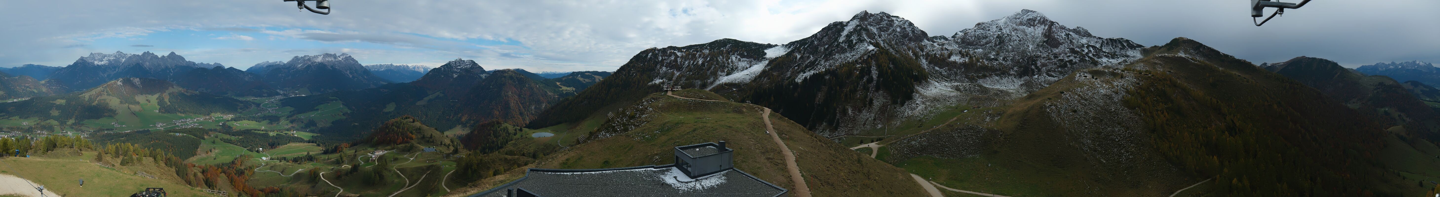 Archiv Foto Webcam Panorama vom Lärchfilzkogel 1645m