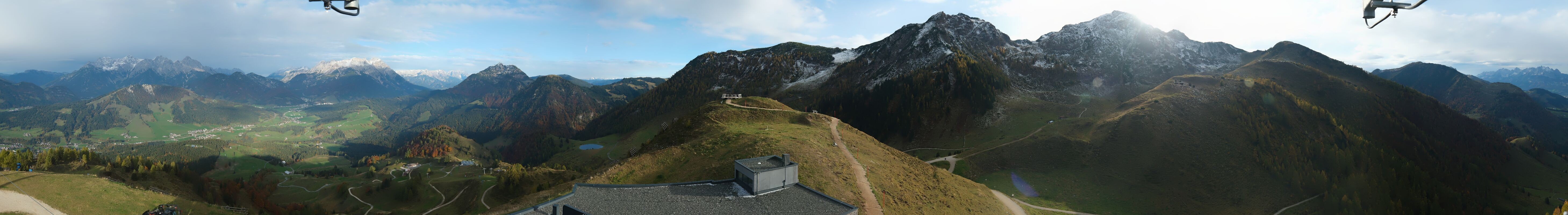 Archiv Foto Webcam Panorama vom Lärchfilzkogel 1645m