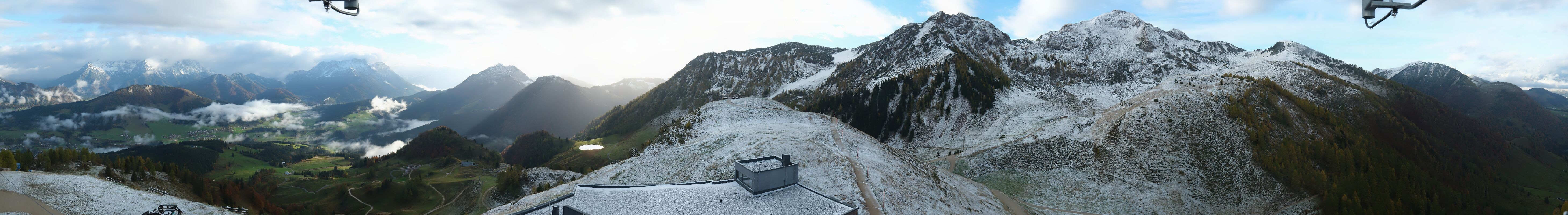 Archiv Foto Webcam Panorama vom Lärchfilzkogel 1645m