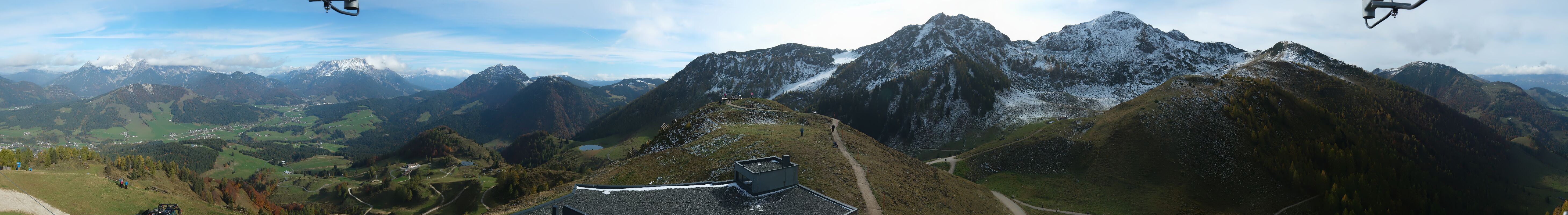 Archiv Foto Webcam Panorama vom Lärchfilzkogel 1645m