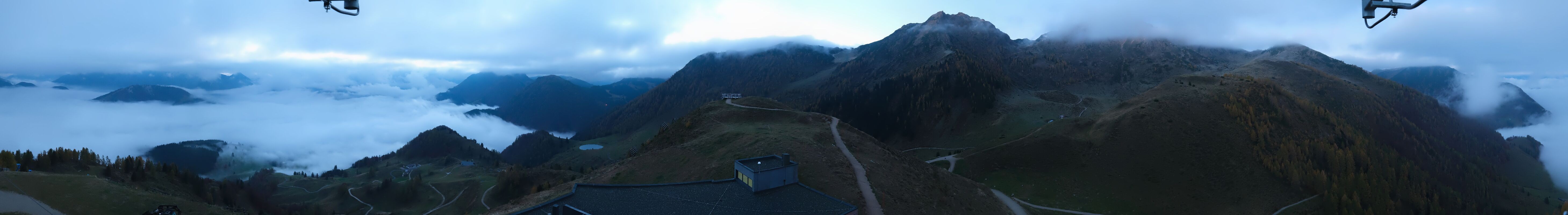 Archiv Foto Webcam Panorama vom Lärchfilzkogel 1645m