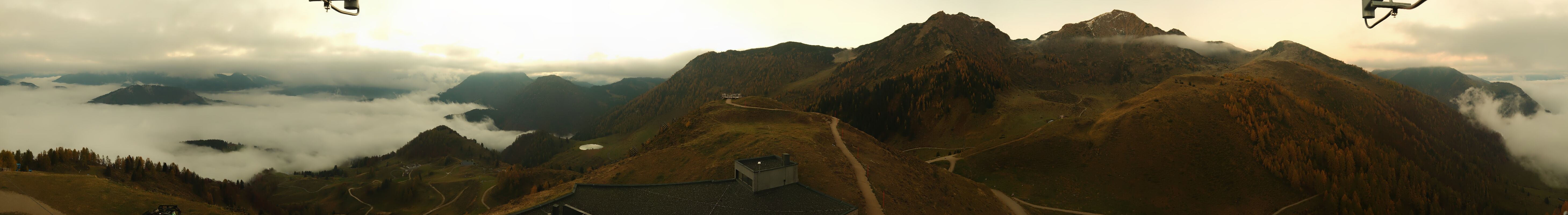 Archiv Foto Webcam Panorama vom Lärchfilzkogel 1645m