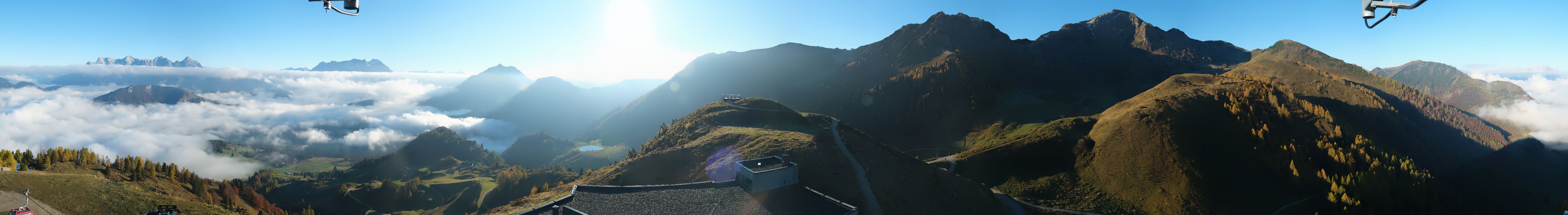 Archiv Foto Webcam Panorama vom Lärchfilzkogel 1645m