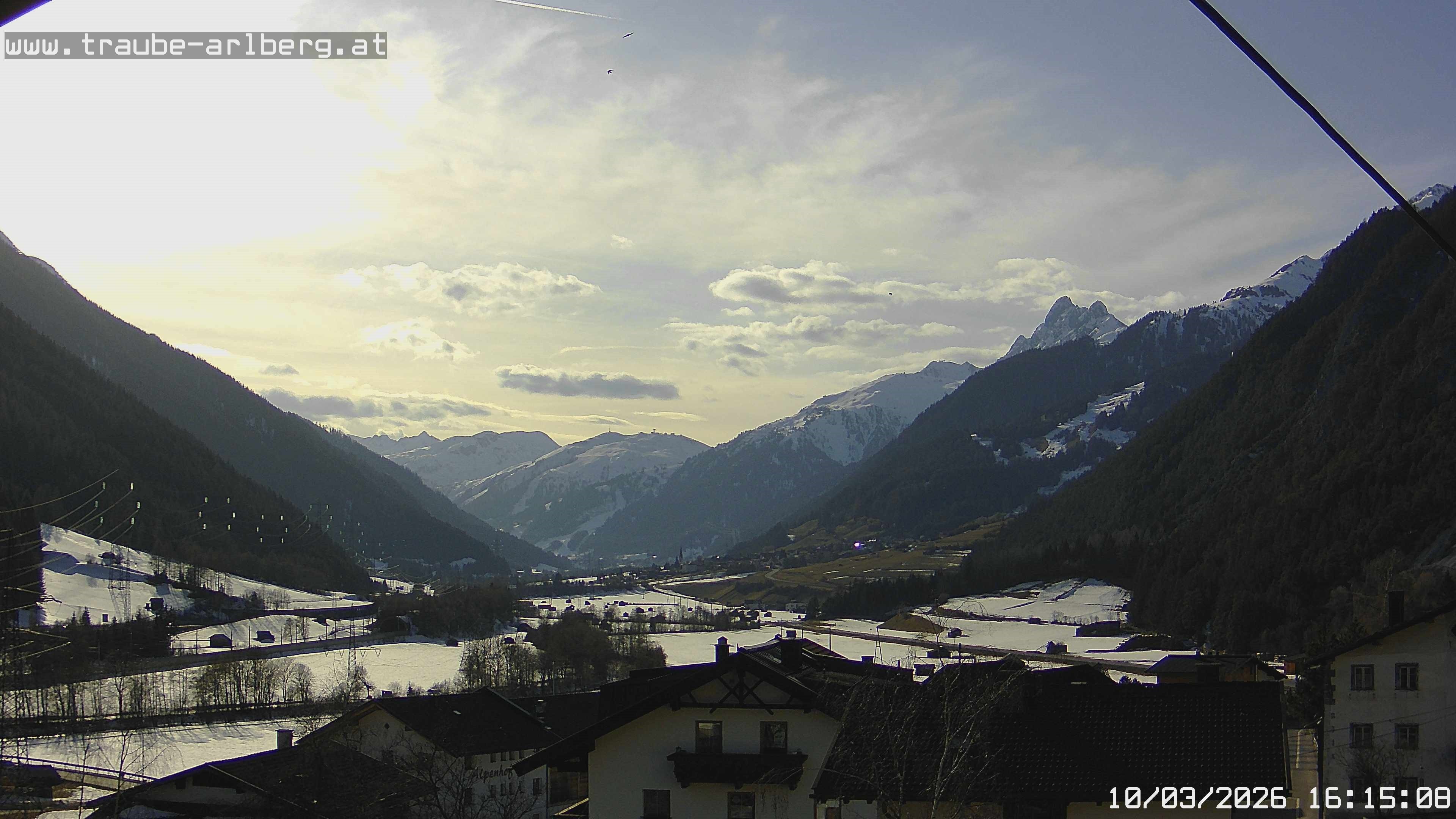 Archiv Foto Webcam Pettneu, Gasthof Traube