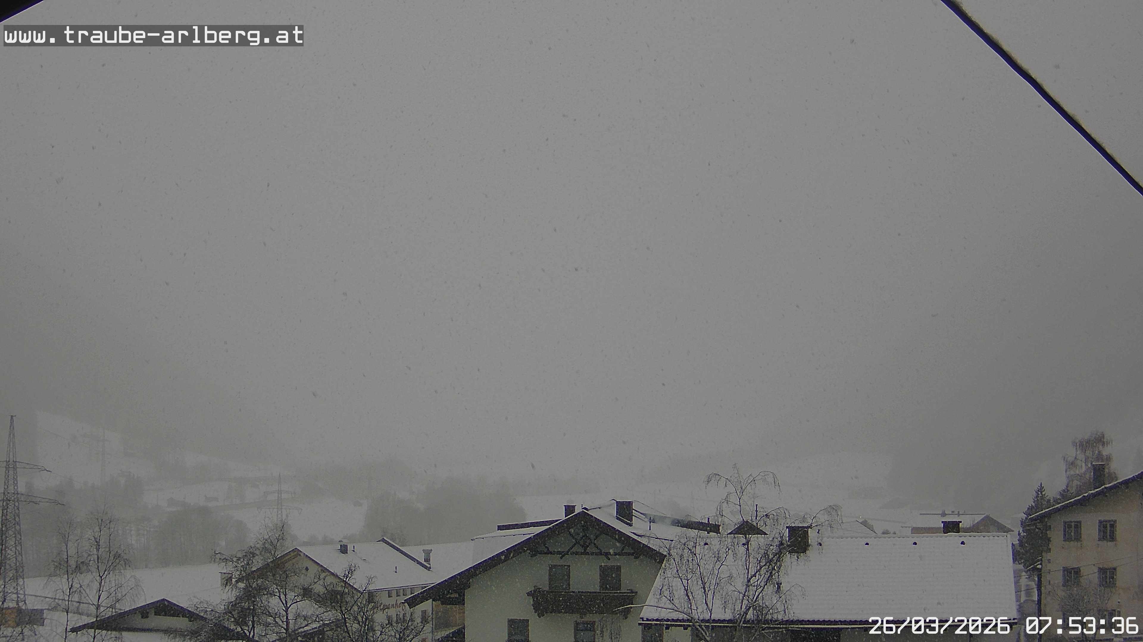 Archiv Foto Webcam Pettneu, Gasthof Traube