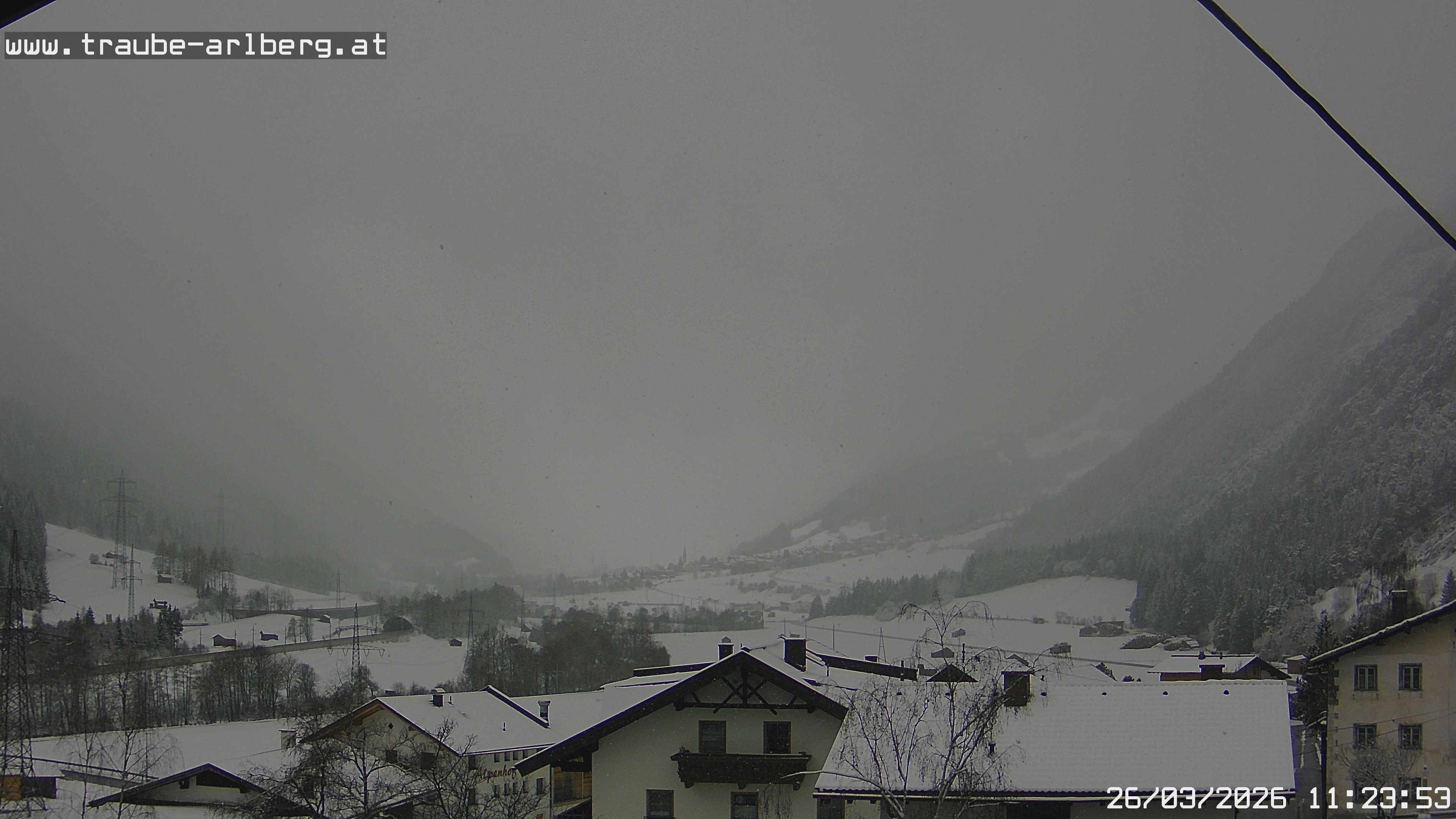 Archiv Foto Webcam Pettneu, Gasthof Traube