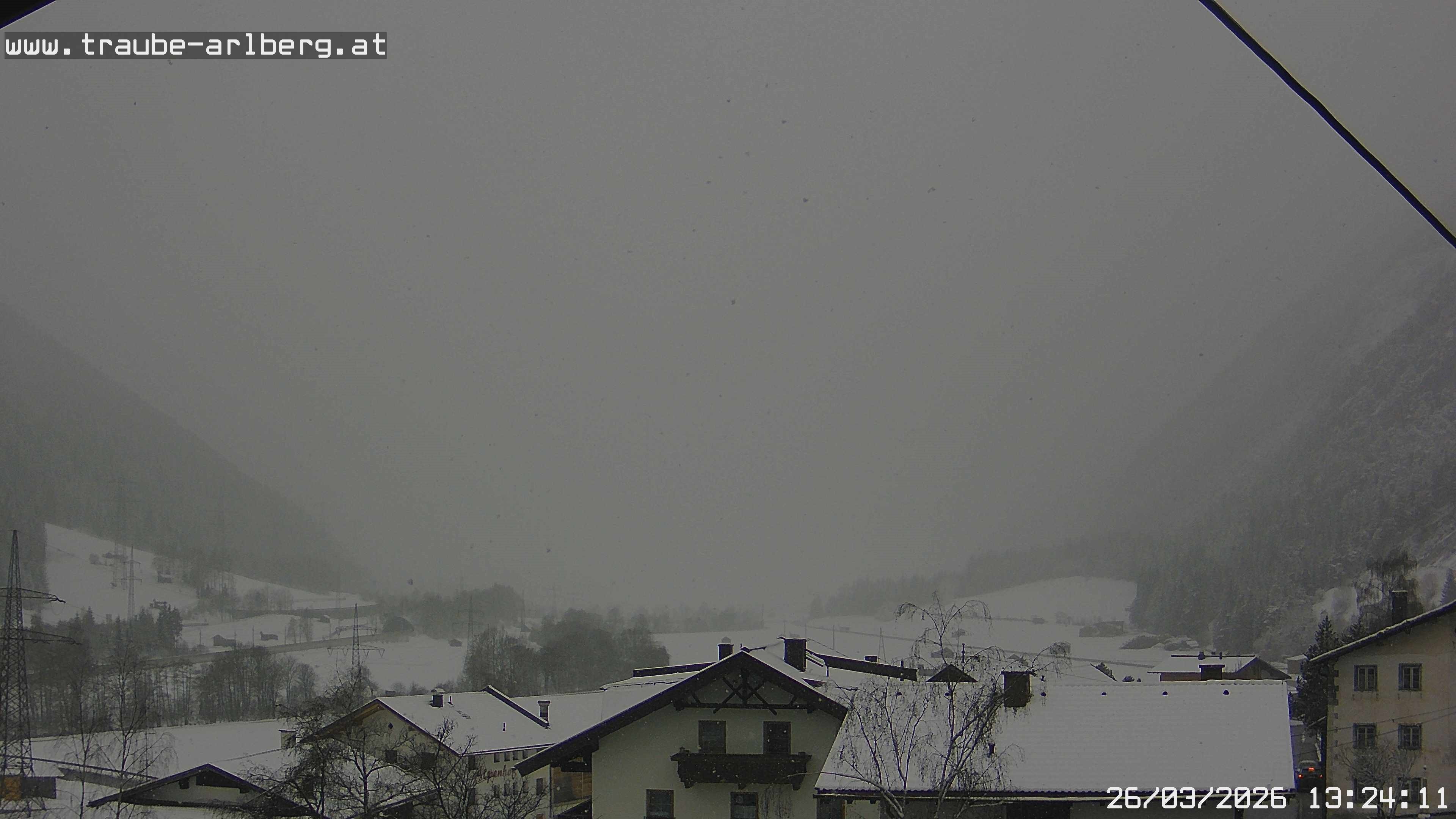 Archiv Foto Webcam Pettneu, Gasthof Traube