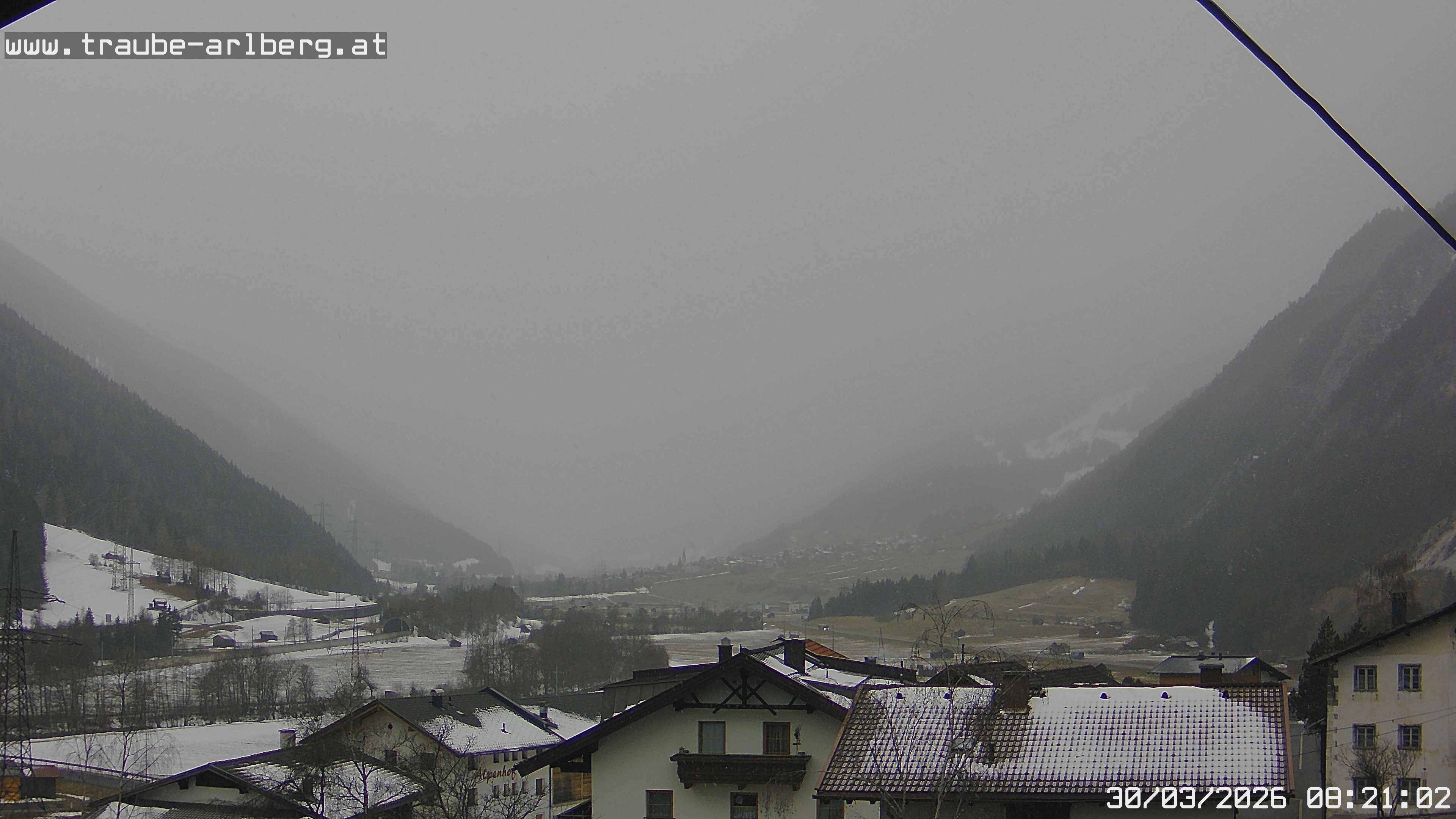 Archiv Foto Webcam Pettneu, Gasthof Traube