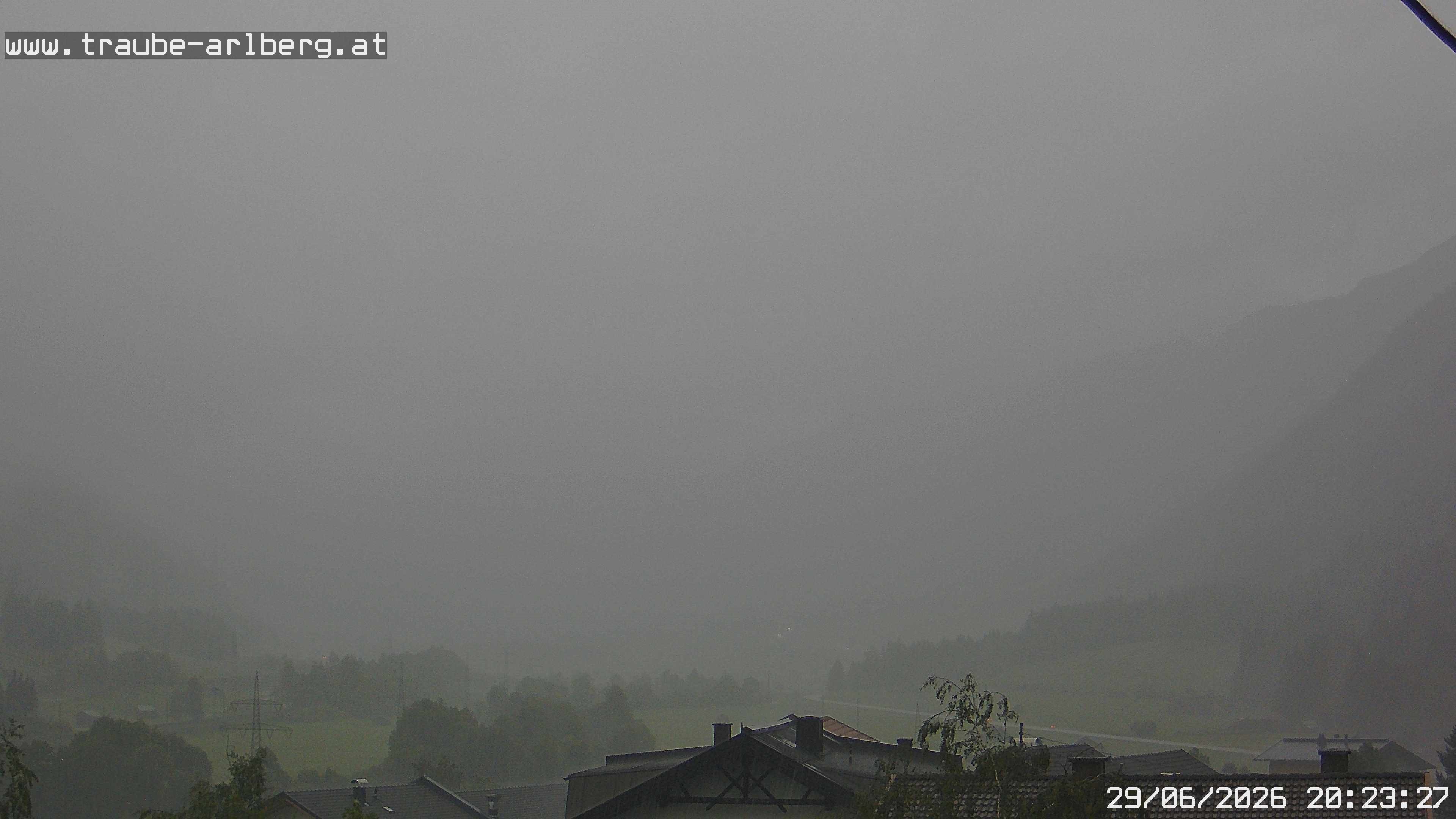 Archiv Foto Webcam Pettneu, Gasthof Traube