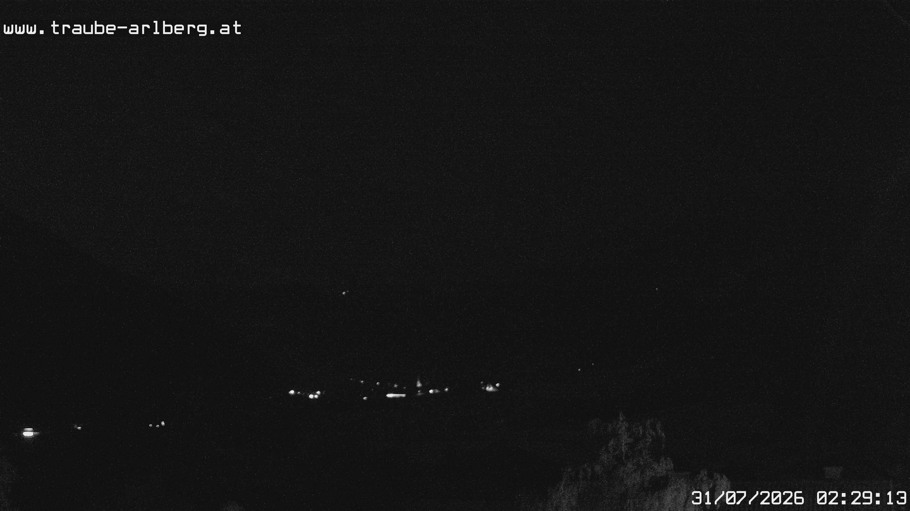 Archiv Foto Webcam Pettneu, Gasthof Traube