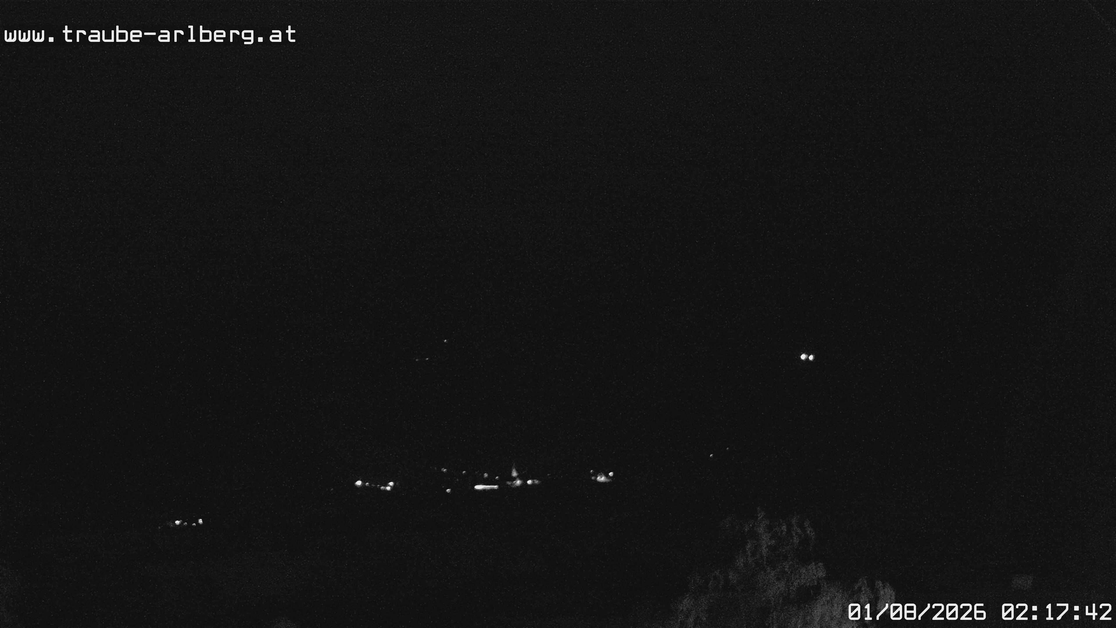 Archiv Foto Webcam Pettneu, Gasthof Traube