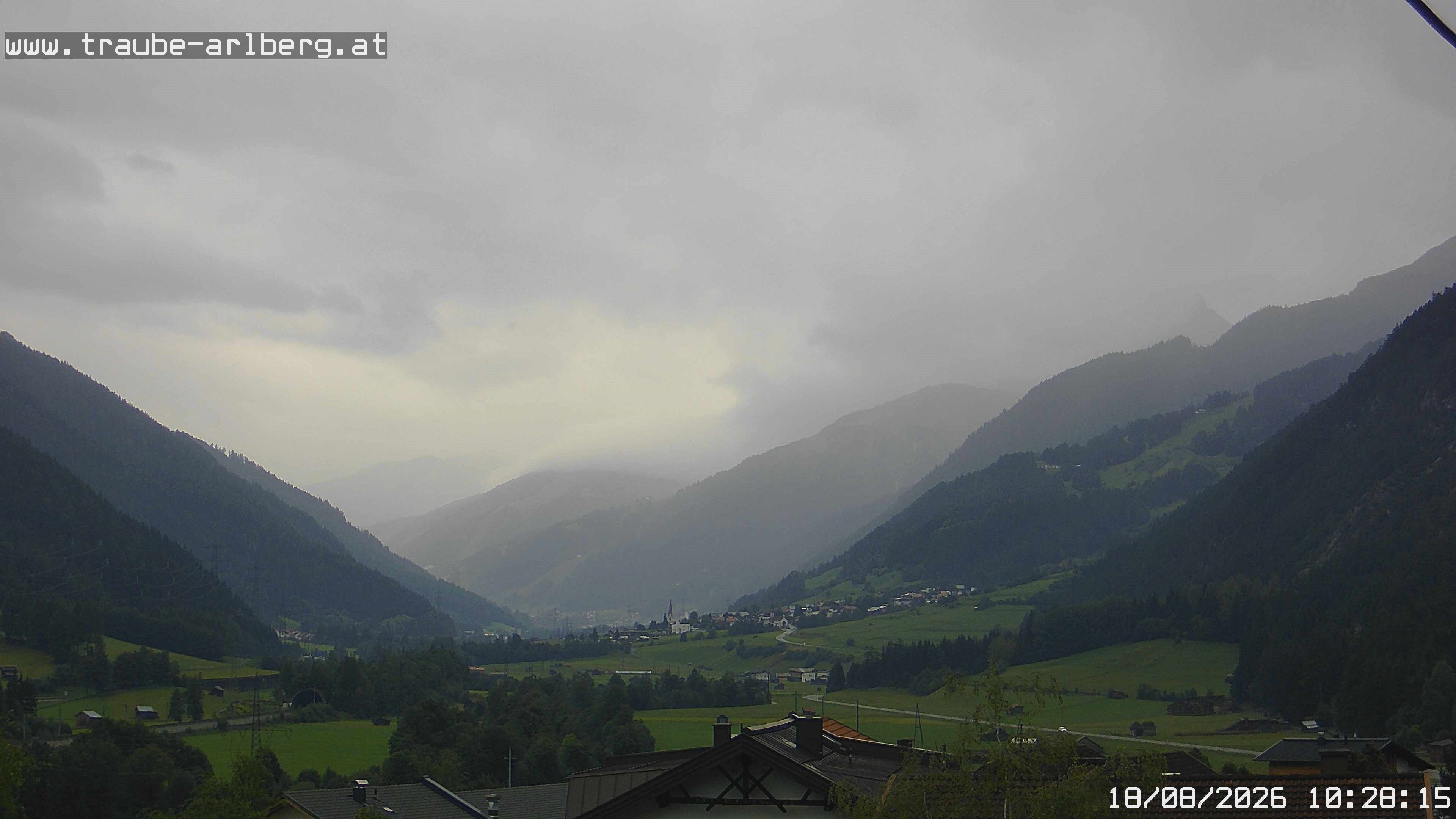 Archiv Foto Webcam Pettneu, Gasthof Traube