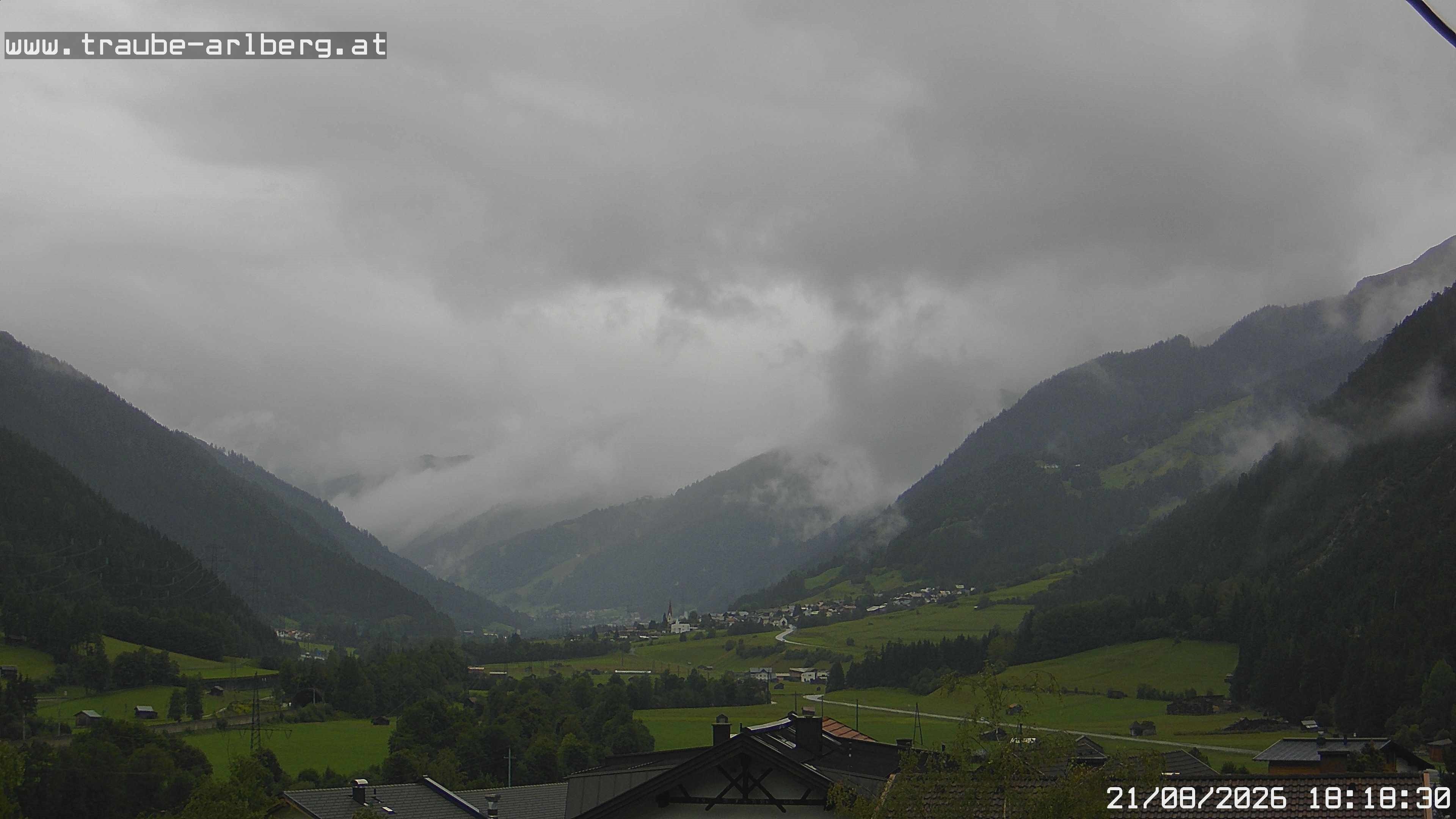 Archiv Foto Webcam Pettneu, Gasthof Traube