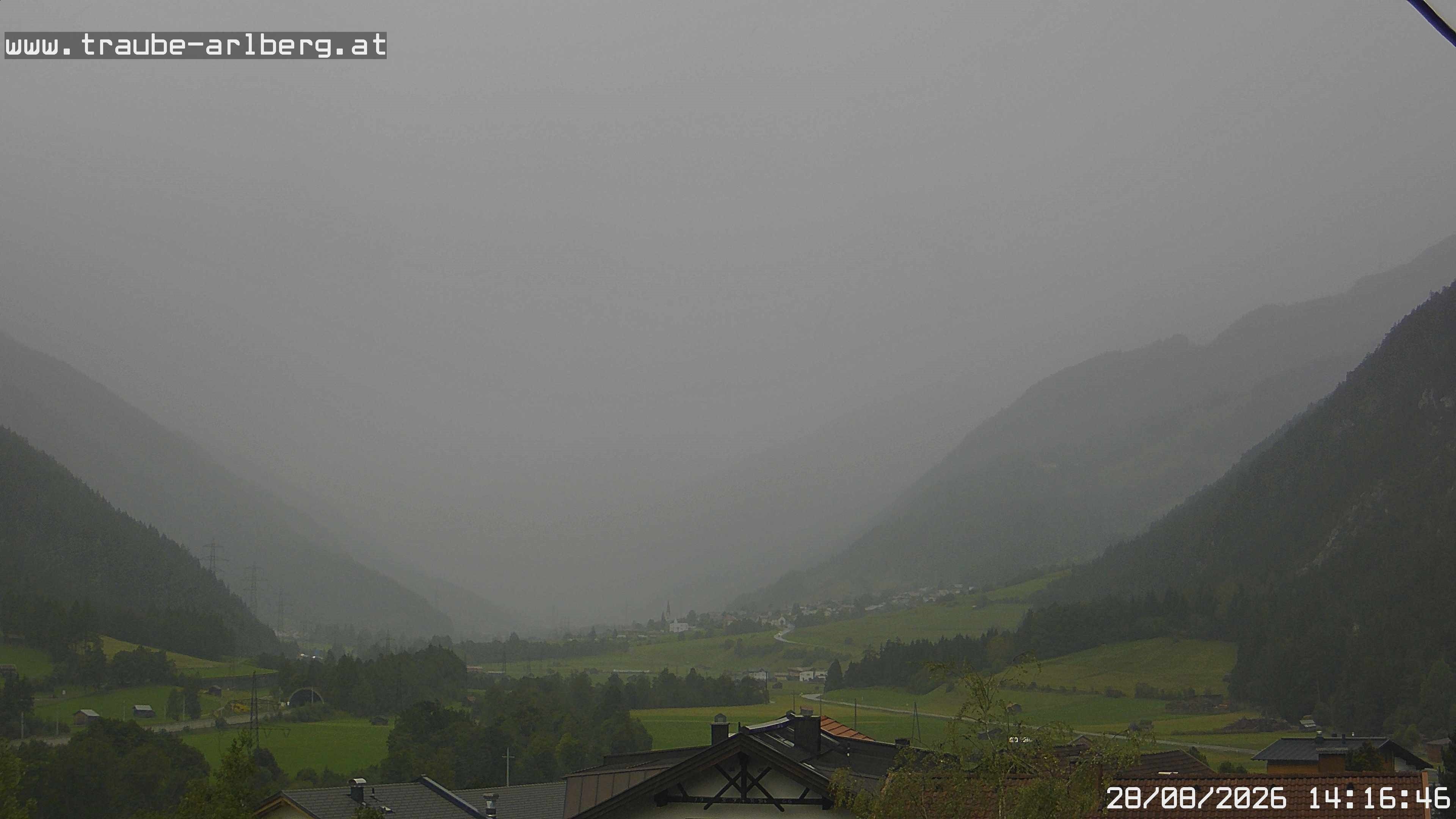 Archiv Foto Webcam Pettneu, Gasthof Traube